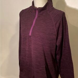 dip Women's Deep Purple Quarter-Zip Sweatshirt